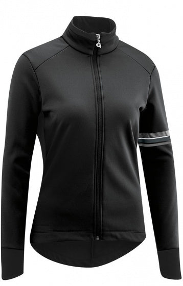 fietsjack Draina dames polyester zwart maat 36