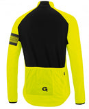fietsjack Karwendel heren polyester geel maat XL