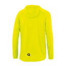 fietsjack Tave heren polyester geel maat M