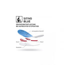 fietsonderbroek Sitivo U dames polyamide zwart/blauw mt 38