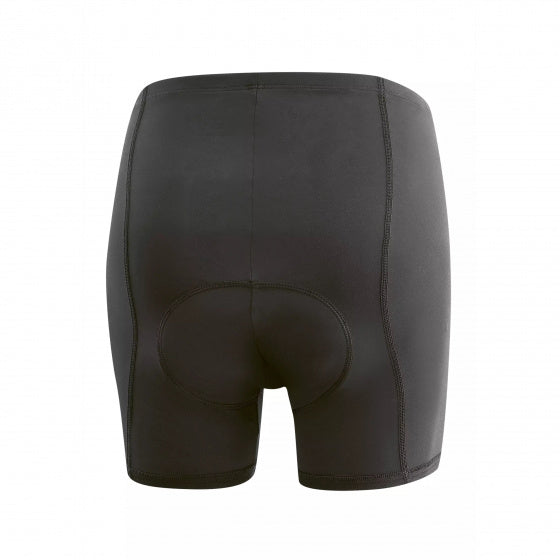 fietsonderbroek Sitivo U dames polyamide zwart/blauw mt 42