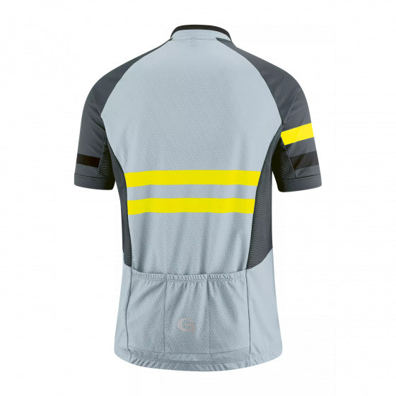 fietsshirt Boval heren polyester lichtblauw maat 5XL