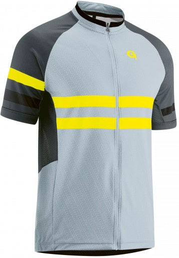 fietsshirt Boval heren polyester lichtblauw maat 4XL