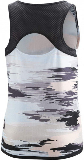 fietsshirt Kimberly dames polyester lichtblauw/roze maat 38