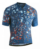 fietsshirt Mantegone heren polyester blauw maat L
