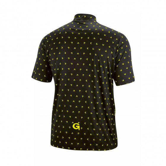 fietsshirt Peio heren polyester zwart maat M