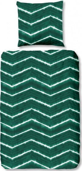 dekbedovertrek Batik 135 x 200 cm katoen groen