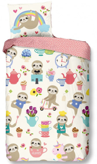 dekbedovertrek Buzzy junior 135 x 200 cm katoen