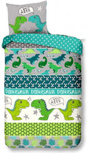 dekbedovertrek Dino junior 135 x 200 cm katoen