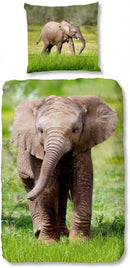 dekbedovertrek Olifant junior 135x200 cm katoen