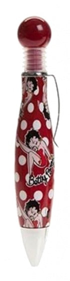 balpen Betty Boop 13,5 cm rood/zilver