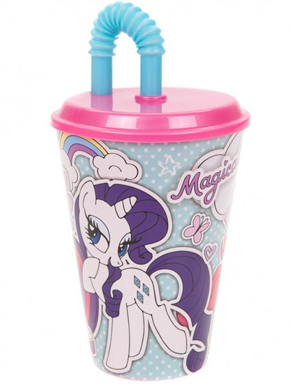 drinkbeker My Little Pony 430 ml roze/blauw