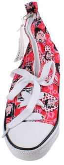 etui Betty Boop sneaker 24 cm rood/wit