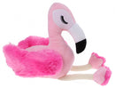 knuffelflamingo 25 cm roze