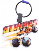 sleutelhanger led monstertruck Stripes 6 cm