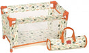 poppenbedje jungleprint 52 x 28 x 32 cm oranje