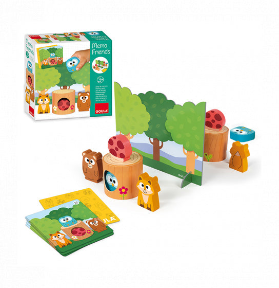 kinderspel Memovrienden