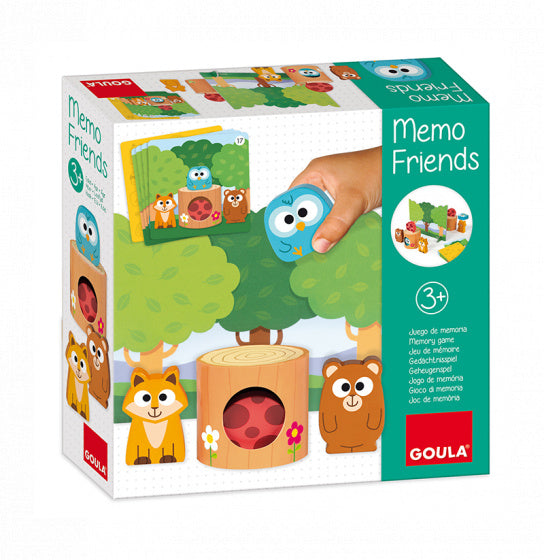 kinderspel Memovrienden