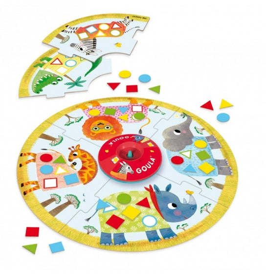 kinderspel Safari Roulette 43-delig