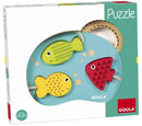 vormenpuzzel Visjes junior hout 3 stukjes