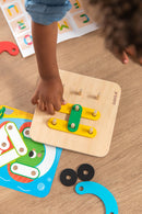 vormenpuzzel junior 30,5 x 22 cm hout 40-delig