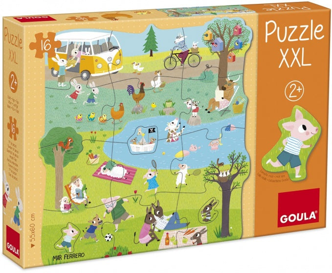 legpuzzel Naar Buiten XXL 16 stukjes
