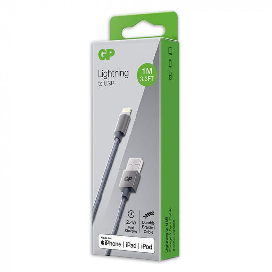 datakabel Apple Lightning-kabel CB13 100 cm zwart