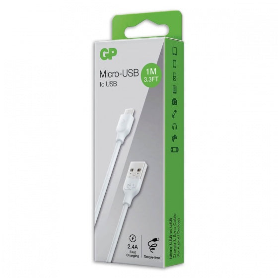 datakabel Micro-USB 100 cm wit