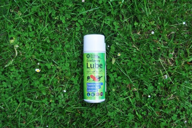 kettingolie 400 ml staal groen