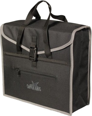 Fietstas Greenlands City Shopper 20 liter 37 x 33 x 14 cm - zwart