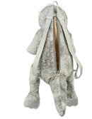 dino Triceratops plucherugzak en knuffel 7 liter grijs