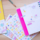 agendastickers 13 x 5 cm vinyl 260 stuks