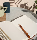 bullet journal A5 hardcover imitatieleer bruin