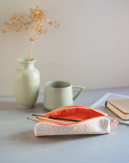 etui Miss Haiku junior 20 x 4 cm polyester wit