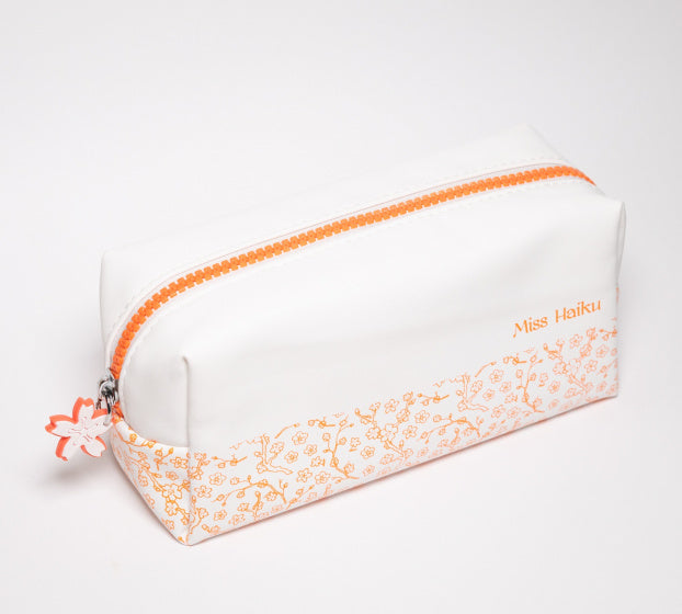etui Miss Haiku junior 20 x 9 cm polyester wit