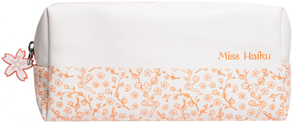 etui Miss Haiku junior 20 x 9 cm polyester wit