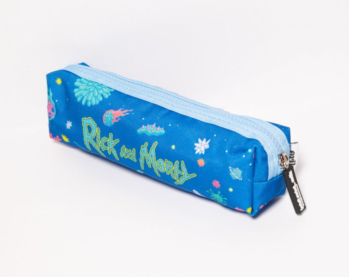 etui Rick & Morty junior 21 x 6 cm polyester blauw