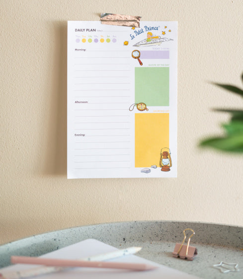 familieplanner Little Prince A5 papier wit 54 vellen
