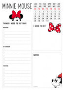 familieplanner Minnie Mouse A5 papier wit 54 vellen
