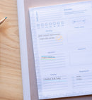 familieplanner Miss Haiku A5 papier wit 54 vellen