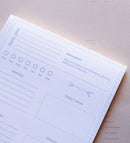 familieplanner Miss Haiku A5 papier wit 54 vellen