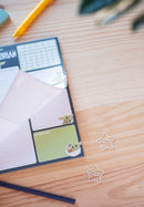 familieplanner Star Wars A5 papier blauw 54 vellen