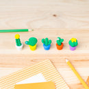 gum Star junior rubber wit/roze