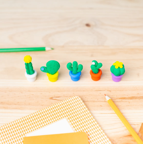 gummen Cactus junior rubber 5 stuks