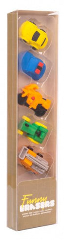 gummen Vehicles junior rubber 5 stuks