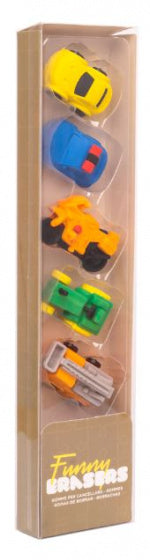 gummen Vehicles junior rubber 5 stuks