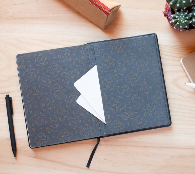 bullet journal Atletico De Madrid A5 hardcover blauw