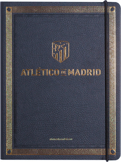 bullet journal Atletico De Madrid A5 hardcover blauw