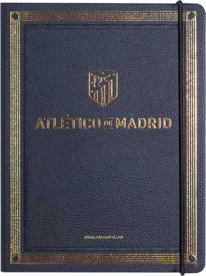 bullet journal Atletico De Madrid A5 hardcover blauw