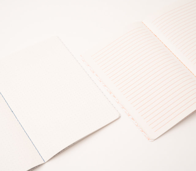 notitieboek Miss Haiku A5 gelinieerd wit 2 stuks